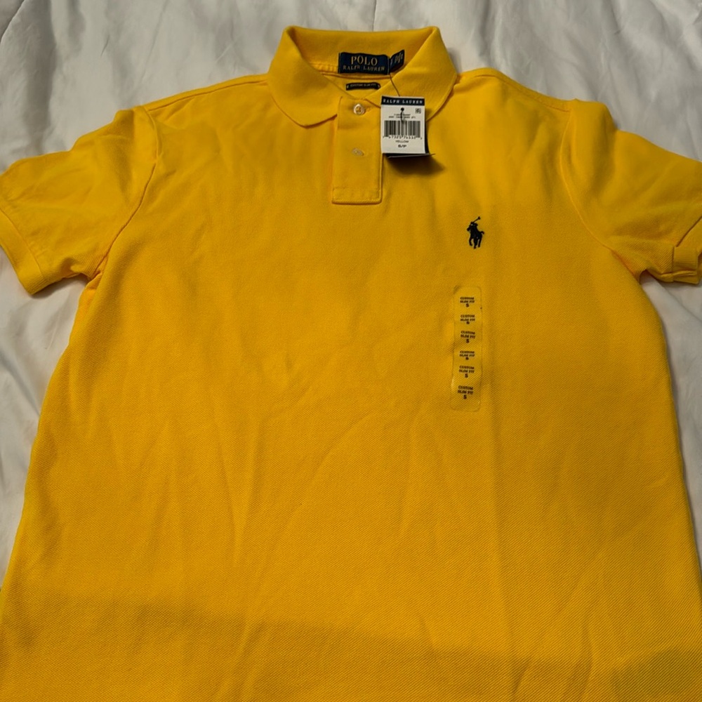 Men’s POLO Ralph Lauren short sleeve- Yellow. BNWT